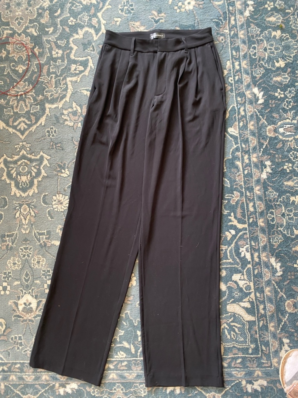 summersalt Black Pleated Trousers NWT
